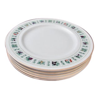Vintage Royal Doulton Tapestry Dinner Plates, 10 1/2” D - Set of 7 For Sale