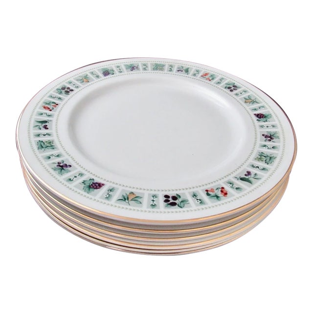 Vintage Royal Doulton Tapestry Dinner Plates, 10 1/2” D - Set of 7 For Sale