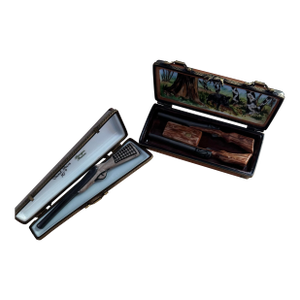 Vintage Limoges Trinket Boxes, Hunting Set of 2
