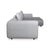 Freistil Corner Sofa in Grey Fabric from Rolf Benz For Sale - Image 11 of 15