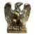 Vintage 1776 Brass Bald Eagle Bookend American Patriotic Federal Decor For Sale