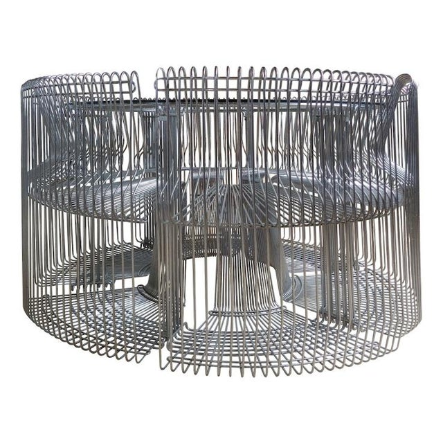 Pantonova Dining Set from Fritz Hansen, Set of 7 For Sale - Image 6 of 6