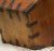 Antique Elm Wood Gathering Basket With Original Iron Details For Sale - Image 6 of 12