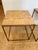 Late 20th Century Burlwood/Brass Nesting Tables - Set of 3 For Sale - Image 11 of 13
