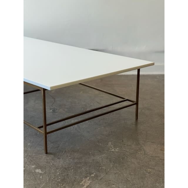 Designed by Paul McCobb for the Irwin Collection by Calvin Furniture, this iconic coffee table is a hallmark of 1950s mid-...
