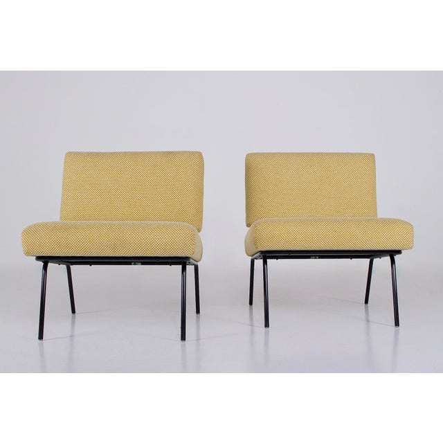 1950s Model 31 Lounge Chairs with Kvadrat Fabric from Florence Knoll, 1950s, Set of 2 For Sale - Image 5 of 14