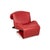 Wink Armchair in Red Vegan Leather by Toshiyuki Kita for Cassina For Sale - Image 5 of 11
