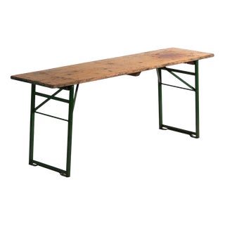 Vintage Beer Garden Table in Pine Wood, Germany, 1960 For Sale
