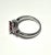 Contemporary Contemporary Ruby Cocktail Ring, Size 8 For Sale - Image 3 of 4