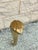 1970s Brass Glit Side Table in the Style of p.e. Guerin For Sale In Philadelphia - Image 6 of 8