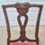 French Country Mid-20th Century Lane Rustic Floral Paint Decorated Walnut Dining Chairs, Set of 6 For Sale - Image 3 of 18