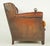 Brown Vintage European Brown Leather Club Chair With Ashtray For Sale - Image 8 of 11