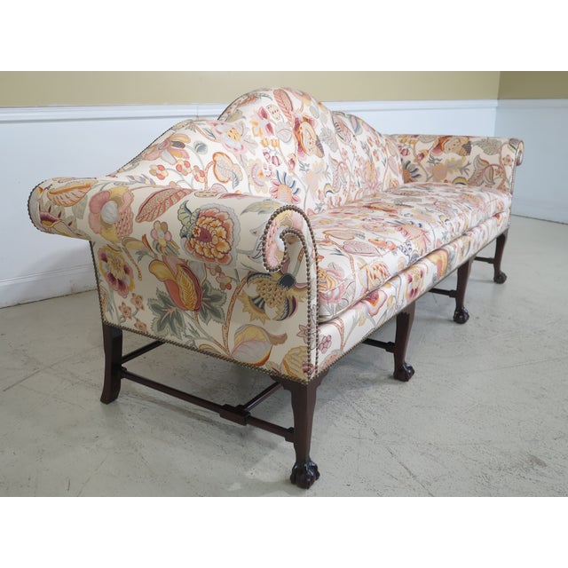 Kindel Irish Ball & Claw Mahogany Sofa Chairish