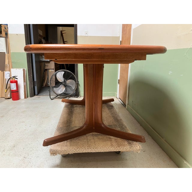 Dyrlund Teak Dining Table For Sale - Image 10 of 11
