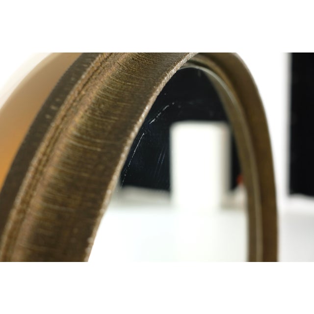 Black Large Luminous Bronze Mirror, 1960s For Sale - Image 8 of 15