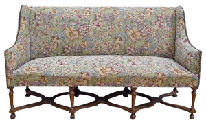 Louis XIV Bench with Highback