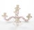 Herend Hungarian Hand Painted & Gilt Decorated Five Arms Tableware Candelabra For Sale - Image 9 of 12