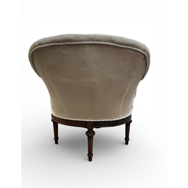 Antique French Louis XVI Chaise Lounge For Sale - Image 9 of 17