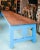 Very Long Vintage French Wooden Cloister Table For Sale - Image 4 of 11
