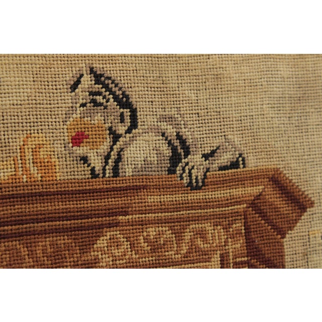 Vintage Adams Satinwood English Firescreen For Sale - Image 4 of 14