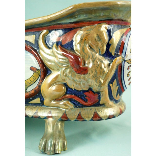 19th Century Lustre Majolica Ceramic Vase from Paolo Rubboli, Gualdo Tadino, Italy For Sale - Image 13 of 18
