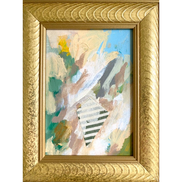 "Perfect Temperature" Pair of 2026 Framed Mini Paintings by Jessalin Beutler For Sale In Seattle - Image 6 of 8