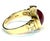 Mid 20th Century 14k Yellow Gold Ruby Ring For Sale - Image 5 of 7