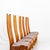 1970s Set of Six Modernist Tall Back Dining Chairs For Sale - Image 12 of 18