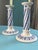 Description: A spectacular, highly collectible matched pair of 19th-century Wedgwood neoclassical candlesticks, explicitly...