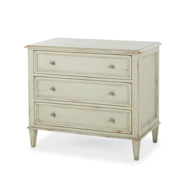 This piece is available only as shown, and will ship in 2-3 weeks. The Madeline Nightstand features framed drawers,...