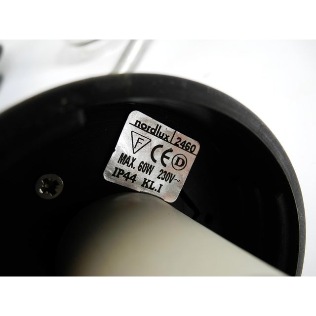 Vintage Danish Outdoor Lamp in Galvanized Steel and Glass Shade from Nordlux, 1990s For Sale - Image 18 of 18