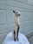 Mid 20th Century Tall Mid-Century Modern Gray and White Cat For Sale - Image 5 of 14