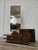 Art Deco Walnut Dressing Table with Mirror, 1940 For Sale - Image 18 of 18