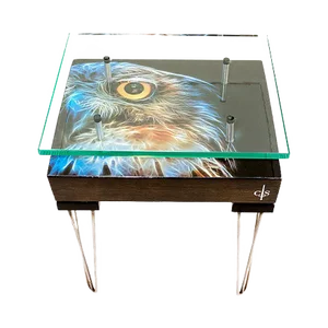 Electric Owl Side Table from Cappa E Spada