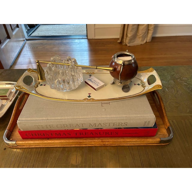 Early 20th Century Epiag Royal Hand Painted Tray, Czechoslovakia For Sale - Image 4 of 6