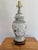 Late 20th Century Pierced Botanical and Bird Urn Table Lamp Including Finial For Sale - Image 6 of 10