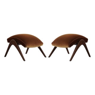 Contour Stools by Vladimir Kagan For Sale