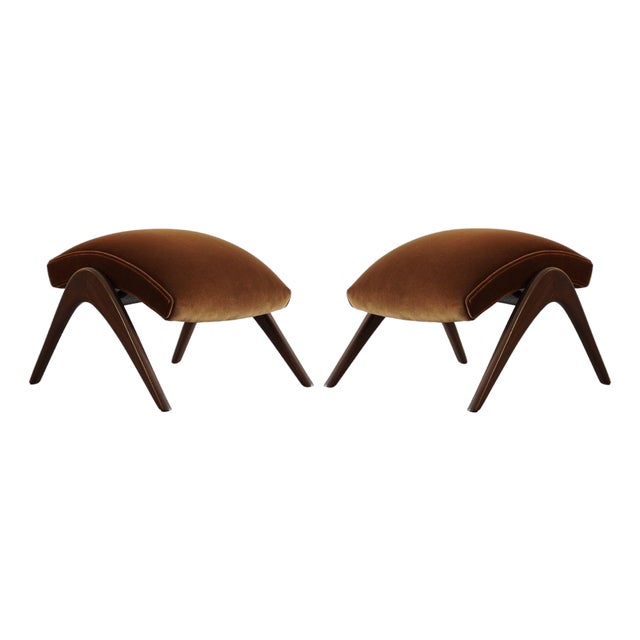 Contour Stools by Vladimir Kagan For Sale