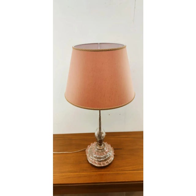 Murano Glass Lamp, in Very Good conditions. Designed 1960 to 1969 European Plug (up to 250V).The wiring of this item may...