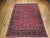 "A beautifully hand-knotted Persian Sarouk rug from the third quarter of the 20th century in rare near-square room-size...