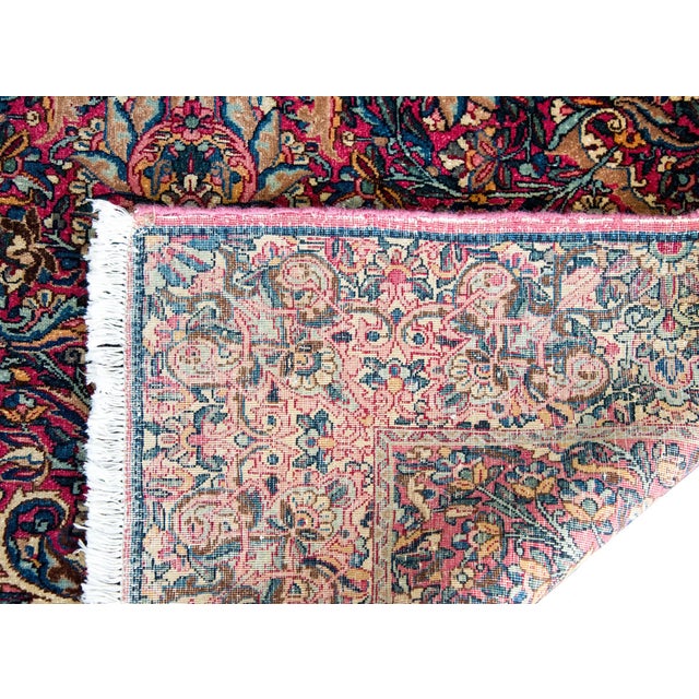 Art Nouveau Early 20th Century Persian Yazd Rug For Sale - Image 3 of 14
