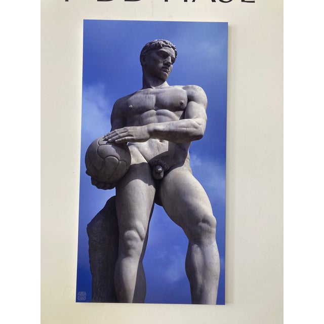 2020s William Gray Harris Photograph on Canvas “Calciatore in Riposo" For Sale - Image 5 of 10