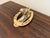 Vintage Cast Brass Horse Head and Horseshoe Door Knocker For Sale - Image 4 of 10