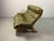Mid-Century Modern Vintage Scandinavian Two-Seater Ry-Wing Lounge Sofa in Olivegreen Leather by Elsa and Nordahl Solheim for Rybo Rykken & Co, 1960s For Sale - Image 3 of 18