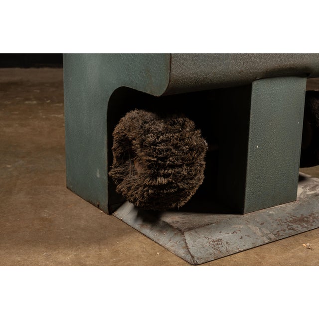 Metal Vintage Coin-Op Shoe Shine Machine For Sale - Image 7 of 8