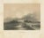 Antique print titled 'Nach dem Gewitter'. Large antique print of a landscape after a thunderstorm. Lithographed by...