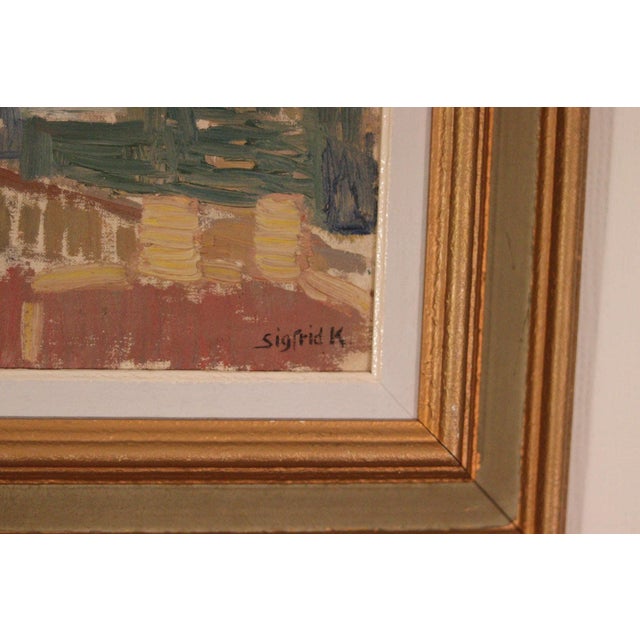 Sigfrid K, R Formation, 1960s, Oil on Panel, Framed For Sale - Image 12 of 17