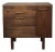 Jens Risom Petite Walnut Cabinet For Sale
