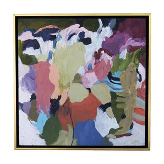 "My Mind's Eye" Abstract Acrylic Painting by Laurie MacMillan, Framed For Sale