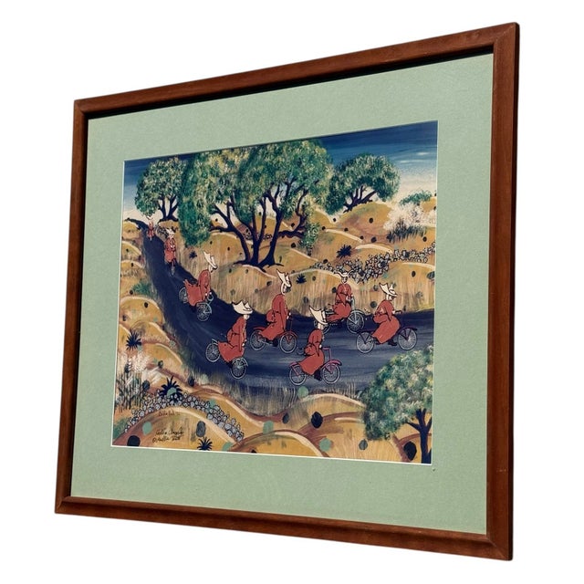 1990s Hells Angels Signed Print by Artist Billie Hutt (American, 1927 - 2007) For Sale - Image 4 of 7